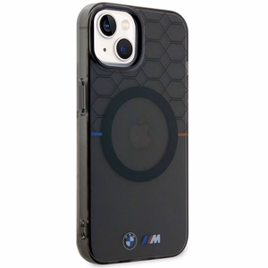 BMW Pattern MagSafe Suojakuori iPhone 14 Plus:lle - harmaa