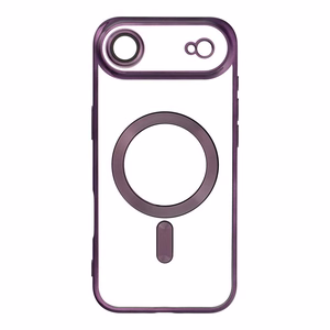 Suojakuori iPhone 17 AIR:lle Electro Mag Cover yhteensopiva MagSafen kanssa violetti