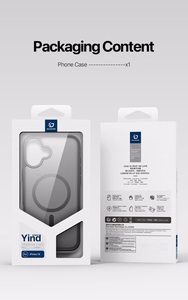 Dux Ducis Yind Suojakuori Apple iPhone 16 - musta