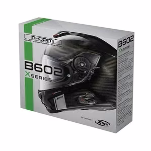 Nolan N-Com B602 X – moottoripyöräpuhelinjärjestelmä, 1 kpl, musta