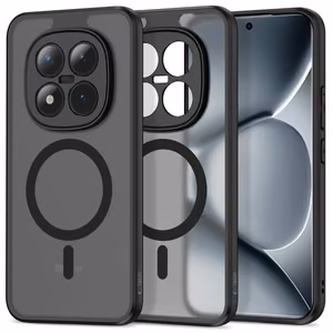 Tech-Protect MagMat MagSafe Suojakuori Xiaomi Poco M8 Pro / Redmi Note 15 Pro+ 5G:lle - Musta