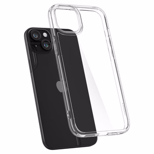 Spigen Crystal Hybrid Suojakuori iPhone 15 Plus:lle - kirkas