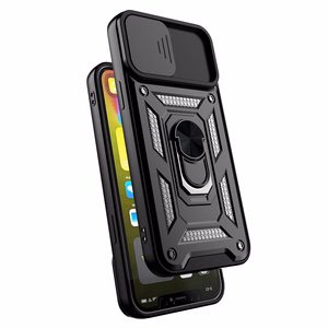 Slide Camera Armor Case for Xiaomi Redmi 14C Black