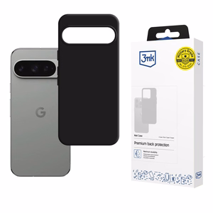 3mk Matt Suojakuori Google Pixel 10 / Google Pixel 10 Pro:lle - matta musta