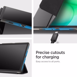 Spigen Smart Fold Case for Samsung Galaxy Tab A9+ / A11+ - Black