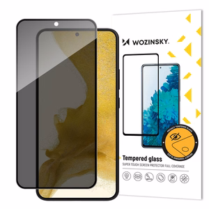 Wozinsky Privacy Glass Samsung Galaxy S23+ Karkaistu lasi Anti Spy -yksityisyyssuodattimella
