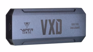 Patriot Memory VXD SSD enclosure silver M.2