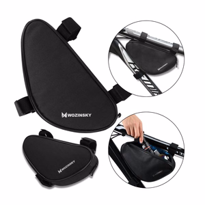 Wozinsky bicycle frame bag, 1.5 l, black (WBB11BK)