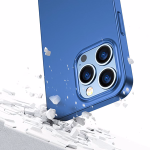 Joyroom 360 Full Case etu- ja takakuori iPhone 13 Pro Max + karkaistu lasi näytönsuoja sininen (JR-BP928 sininen)