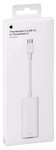 Adapteri Thunderbolt 3 USB-C - Thunderbolt 2 (A1790) alkuperäinen (avoin pakkaus)