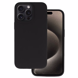 Silicone Lite Suojakuori iPhone 17 Air:lle musta