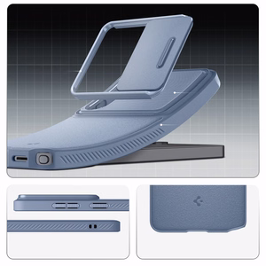 Spigen Optik Armor Suojakuori Samsung Galaxy S26 Ultra:lle - sininen
