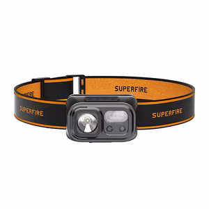 Superfire HL23-S otsalamppu 350lm USB-C
