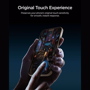 Spigen Glas.tR EZ Fit Pro HD AC yksityisyyttä suojaava karkaistu suojalasi mallille iPhone 18 Pro Max