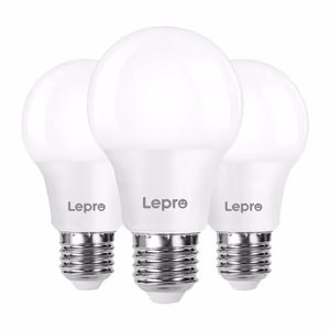 LEPRO 100089-WW-EU-3 LED-lamppu, E27, A60, 8.5W (60W), 806 lm, 2700K (lämmin valkoinen valo), 180°, 3 kpl pakkaus