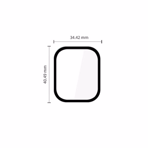 Tech-Protect Glass Flex+ 2-Pack Hybrid Glass for Huawei Watch Fit 5 - Black
