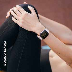 Crong Liquid strap for Apple Watch 38 / 40 / 41 / 42 mm, sand pink