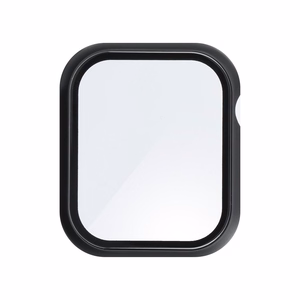 Bestsuit kuori hybridilasilla Apple Watch Series 7/8/9 45mm - grafiitti