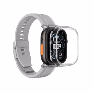 AmazingThing Minimal suojaava kuori Apple Watch Ultra 3 49mm:lle - läpinäkyvä
