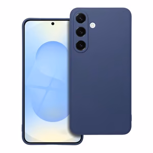 Matt Suojakuori Samsung S936 S25 Plus:lle tummansininen
