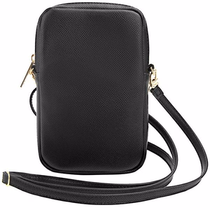 Guess Torebka Zip Triangle 4G musta