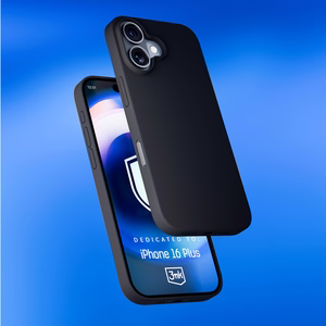 3mk Hardy Silicone MagCase Suojakuori iPhone 16 Plus:lle - harmaa