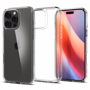 Spigen Ultra Hybrid Suojakuori iPhone 16 Pro 6,3 kristallinkirkas