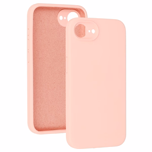 Silicone Lite Suojakuori iPhone 16e:lle - persikka
