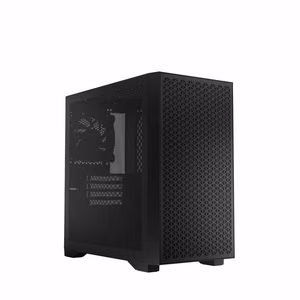Logic Dart Pro Mini – Mini Tower computer case with USB-C, black (AM-DART-PRO-0000-10)