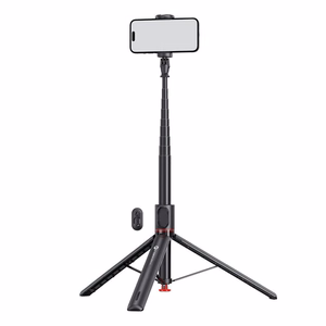 FORCELL F-GRIP F170XL automaattinen selfie-tikku kaukosäätimellä ja kolmijalalla musta