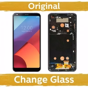 LCD-näyttö yhteensopiva LG H870 G6 musta kehyksellä (uudistettu: Kiina)