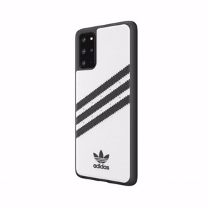 Adidas OR Moulded Case PU suojakuori Samsung Galaxy S20+ - valkoinen ja musta