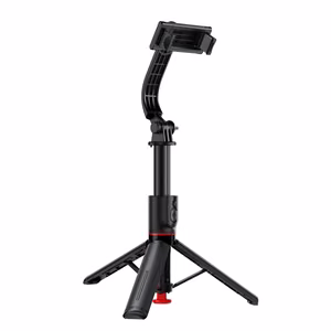 Acefast E42 Selfie Stick with Auto Tripod and Bluetooth Remote Control 1.05m - Black