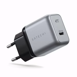 Puhelimen Laturi Satechi GaN USB C 30W ST-UC30WCM-EU Harmaa ja Musta