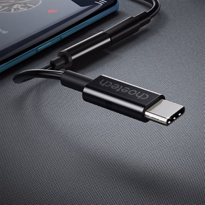 Sovitin CHOETECH USB Type-C (M) - AUX 3,5 mm (F)