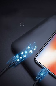 Kaapeli T-PHOX Nets Micro USB, valkoinen, 3A, PVC, 1,2M