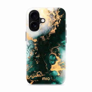 MIO Green Marble Magsafe suojakuori iPhone 17