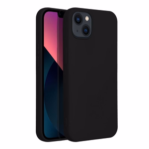 Silikoninen suojakuori puhelimelle iPhone 13 musta