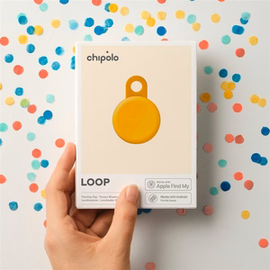 Chipolo LOOP – ladattava Bluetooth-paikannin silikonilenkillä iOS & Android, Honey
