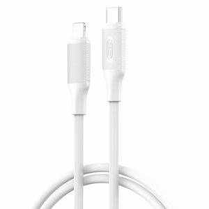 XO kaapeli NB-Q265A PD USB-C - Lightning 1,0m 27W, valkoinen
