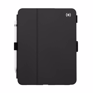 Speck Balance Folio case for iPad 11" (2025) / 10.9" (2022), with Microban antimicrobial protection and a magnetic stand, black