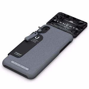 Nordic Elements Original Idun suojakuori laitteelle iPhone XR, keskiharmaa