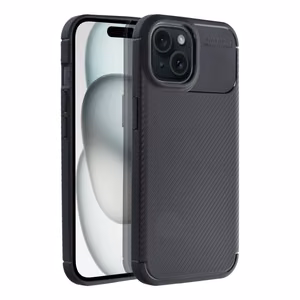 Suojakuori iPhone 15:lle Carbon Premium musta