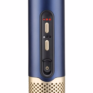 BaByliss AS6550E – 1500 W ionisoiva kuumailmaharja, 3 lämpöasetusta, sininen/kullanvärinen
