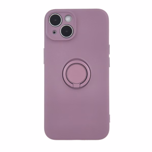 Puhelimen suojakuori sormipidikkeellä iPhone 15 Pro 6,1' vaaleanvioletti