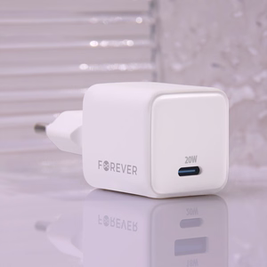 Forever TC-08-20C GaN PD charger 1x USB-C 20W white