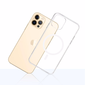 3mk Armor Magcase -suojakuori iPhone 12 Pro Max:lle - läpinäkyvä