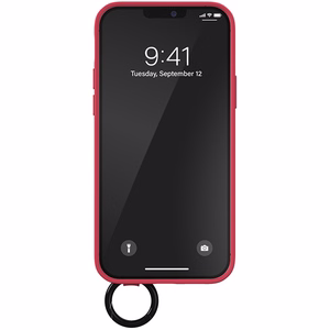 Adidas OR Hand Strap Suojakuori iPhone 12 / iPhone 12 Pro:lle - vaaleanpunainen