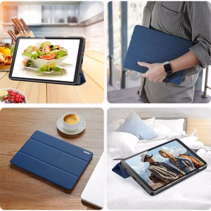 Dux Ducis Domo Suojakuori Samsung Tab A9 8.7 / Tab A11 8.7 tummansininen
