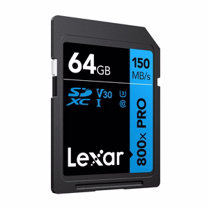 Lexar 64GB SDXC UHS-I -muistikortti LSD0800P064G-BNNNG